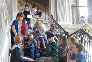 Using the Pellegrini Staircase for Inspiration: the History and English Masterclass at Kimbolton School