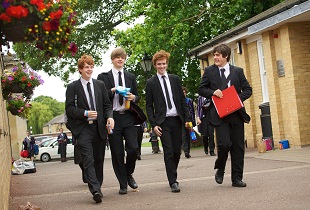 Sixth Form Students at Kimbolton School