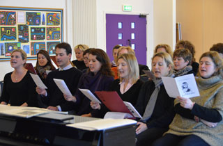 Kimbolton Prep School's adult singing group 'Rise n Sing'