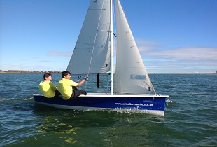 Sailing at Grafham Water