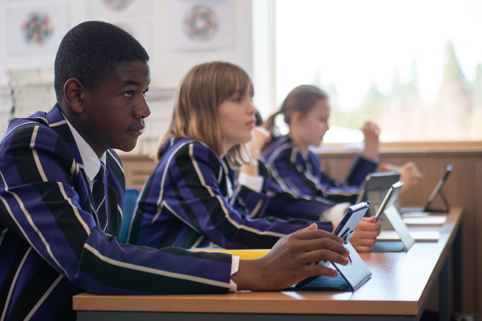  iPads in use at Kimbolton School