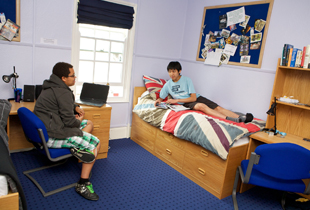 Boy boarders at Kimbolton House, Kimbolton School