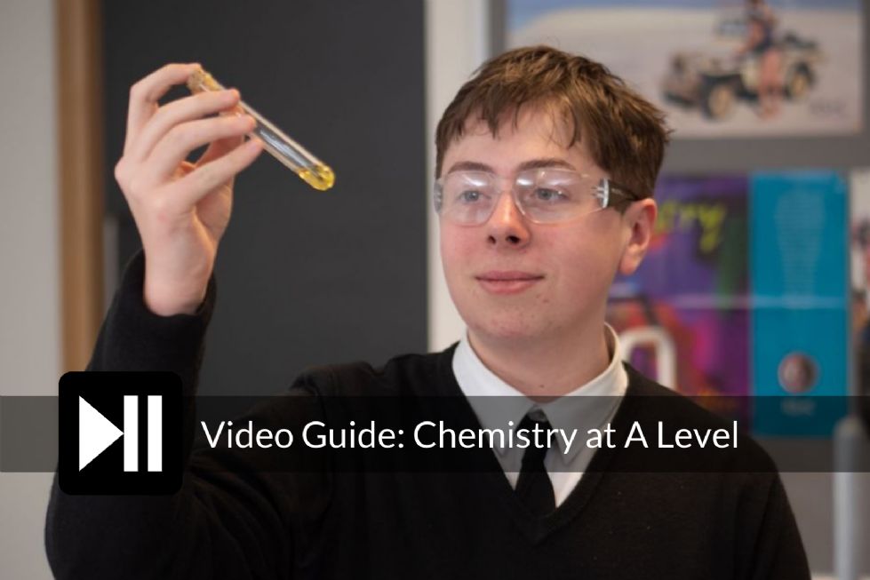 Kimbolton School Pupils Performing a Chemistry Experiment