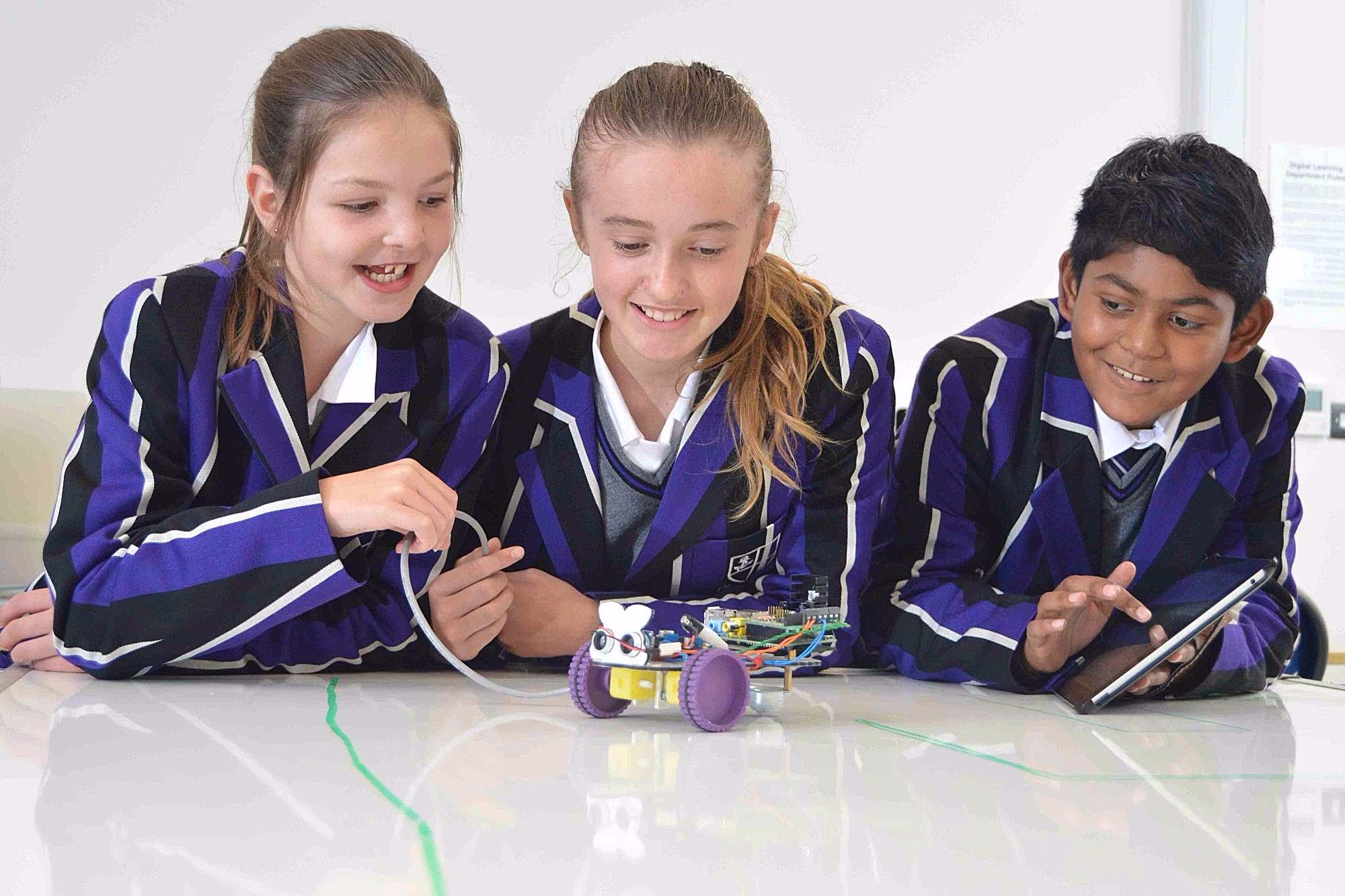 Pupils in a Digital Learning Lesson at Kimbolton School