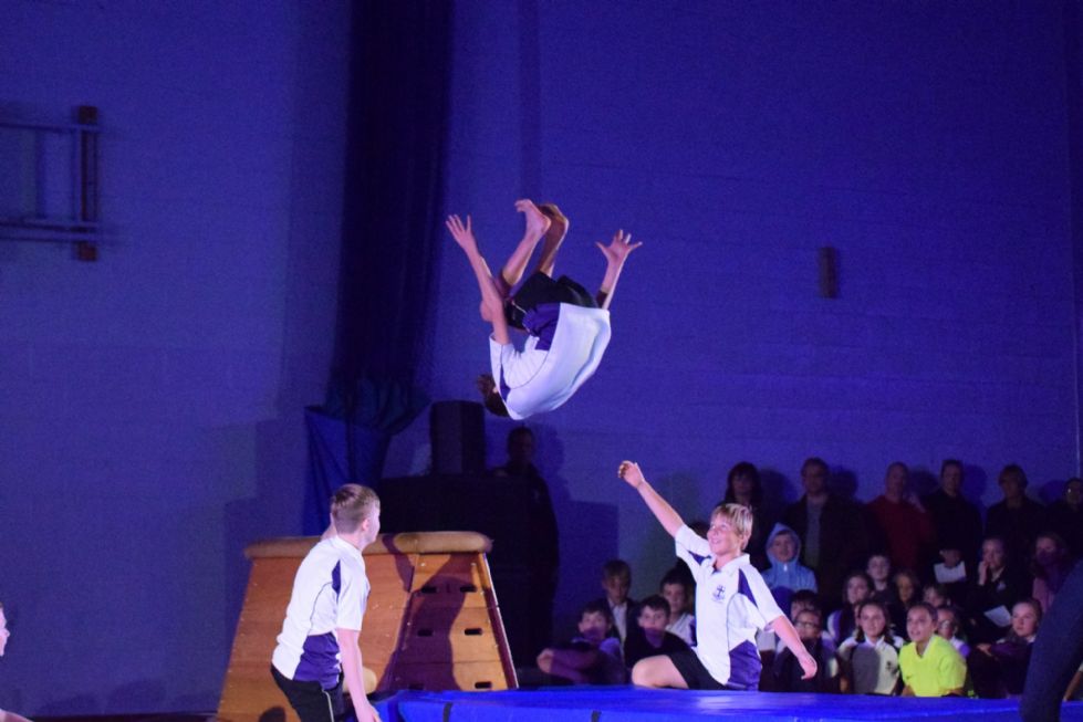A Gym Lesson at Kimbolton School