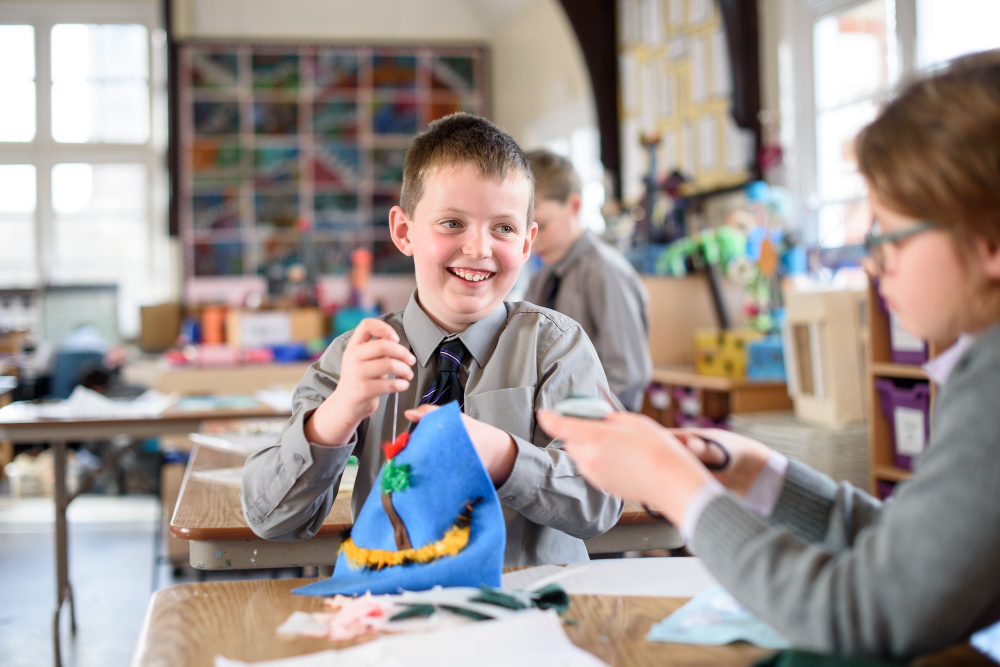 Kimbolton Prep School Art Display