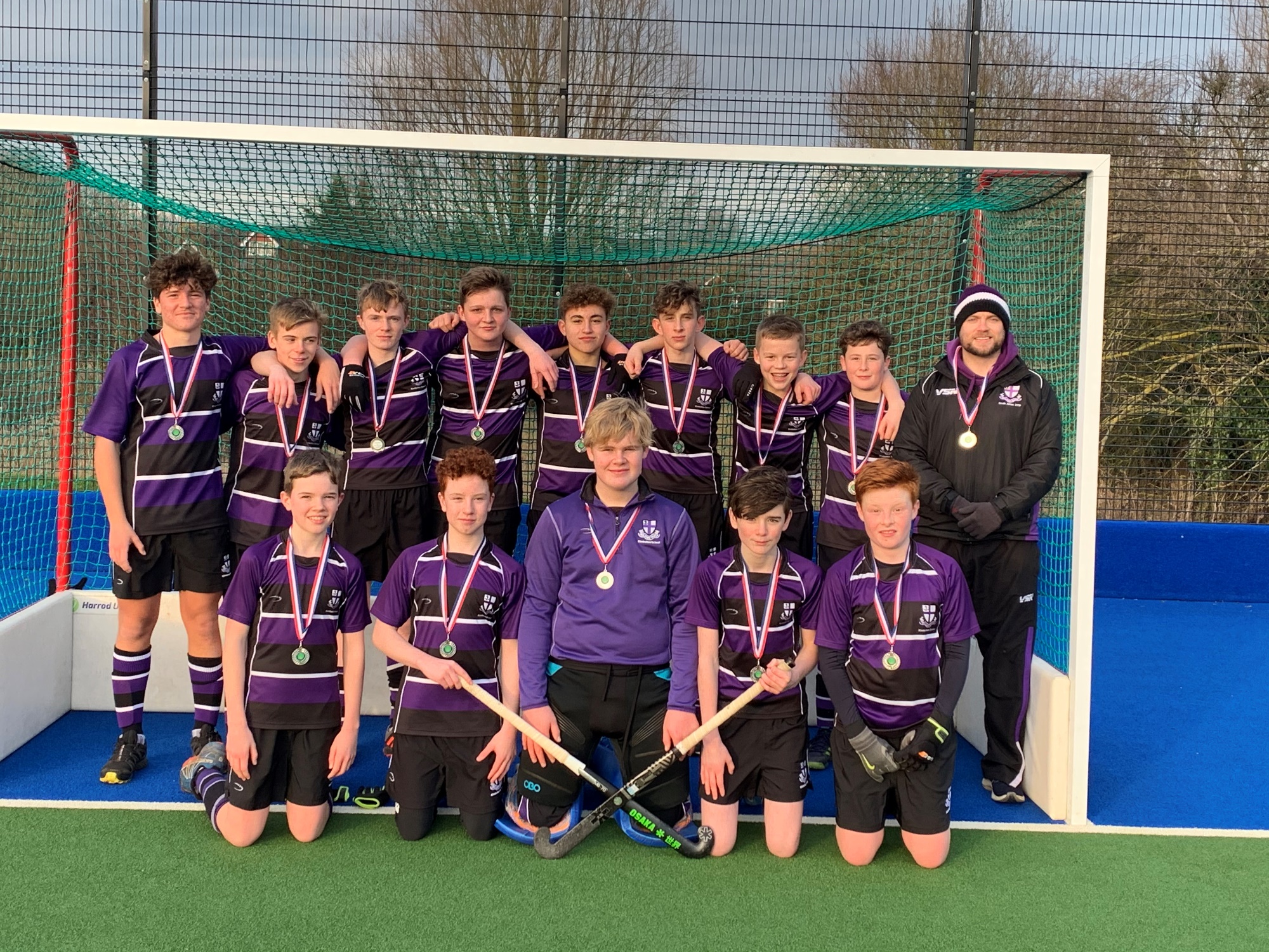 Kimbolton School U14 Boys' Hockey Team