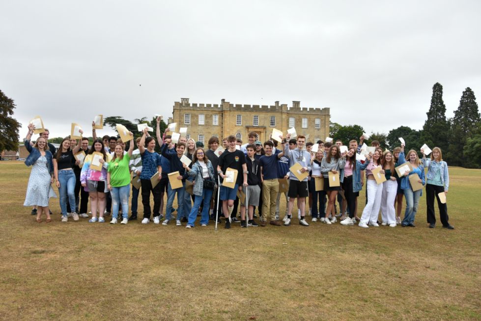 Kimbolton School A Level Results Day 